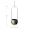 Hello Honey® 20" Oxidized Metal Hanging Planter